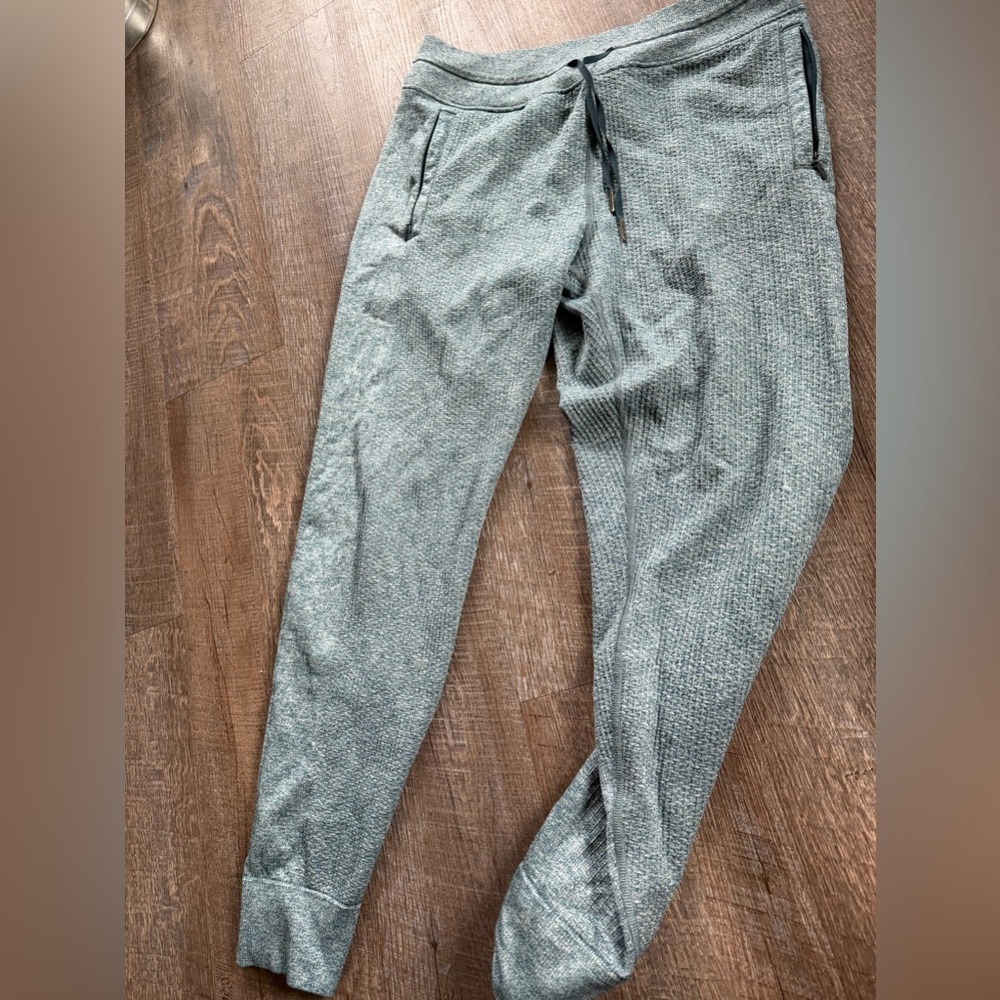 lululemon athletica teal Track Pants